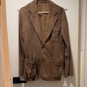 Sepaphin (Hermes maker) Goat Suede Men's Blazer